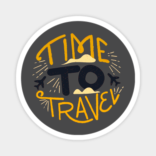 Time To Travel Magnet